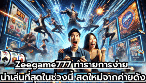 Zeegame777 ทำรายการง่าย น่าเล่นที่สุดในช่วงนี้ สดใหม่จากค่ายดัง